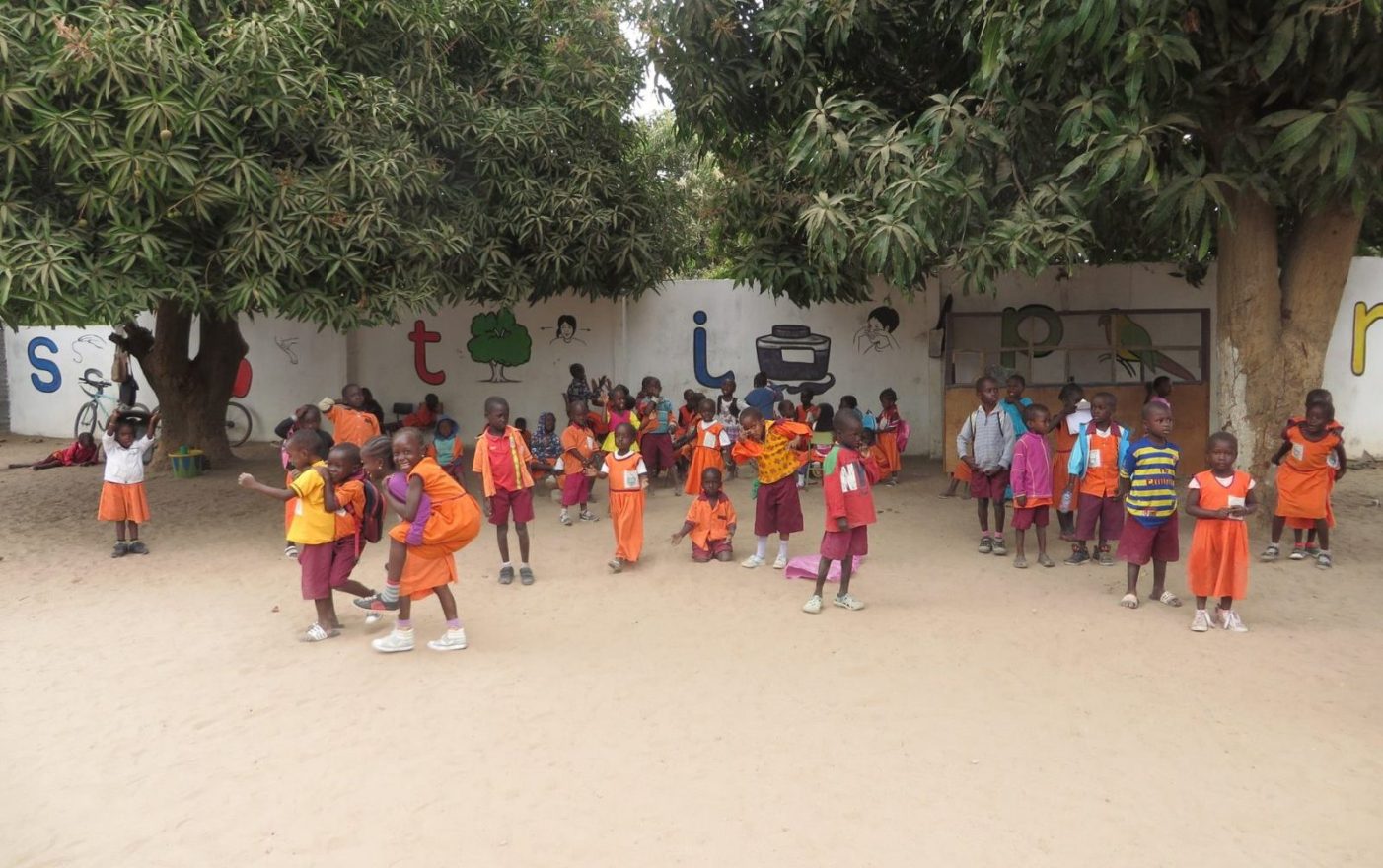 Kinderen in Gambia