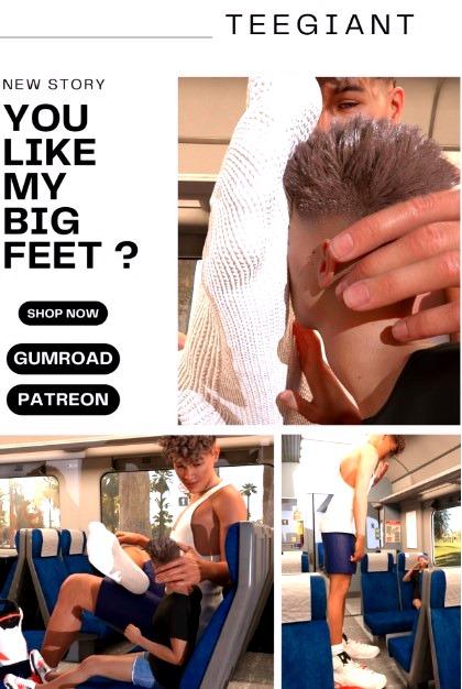 TeeGiant - You Like My Big Feet ? 3D Porn Comic