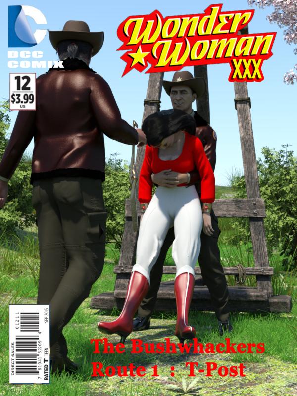 DCC Comix - Wonder Woman - The Bushwhackers T-Pole Route 3D Porn Comic