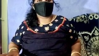 Desi geile Kerala BBW-Ehefrau macht Camshow mit Ehemann