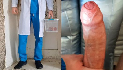 Doktor TimonRDD fickte einen patienten zu hause mit einer neuen Behandlungsmethode