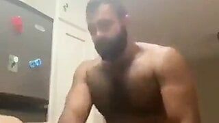 Muscular Bear Fucks Twink's Ass Hard