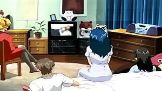 Żona zdradza męża z młodym chłopcem - anime bez cenzury