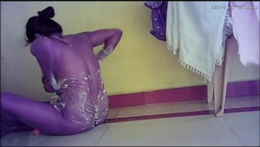 Indische dorfhausfrau sexy schwangerer arsch