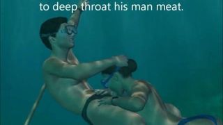 3D-Sex unter Wasser