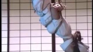 Asiatische Krankenschwester Shibari Bondage