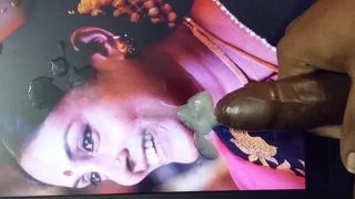 Saranya Ponvannan Spit & Cum Tribute..