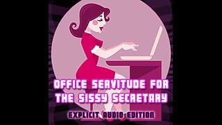 AUDIO ONLY - Büro-knechtschaft für die explizite audio-ausgabe der sissy-sekretärin