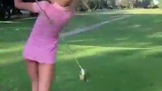 Golf, Sex im Freien