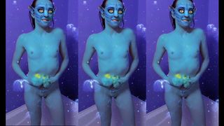 Avatar - Mädchen duscht sexy!