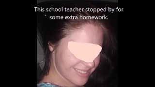Sehr geheimnisvolles interracial Schwanzlutschen von einem weißen Lehrer