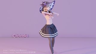 Tanz-Videospiel Genshen des Anime 3d