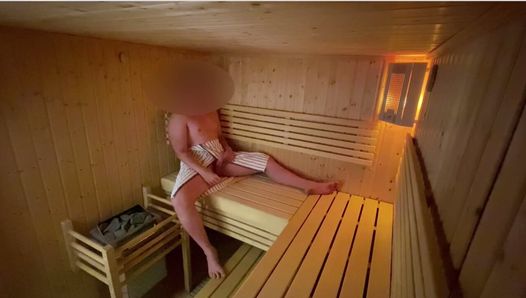 Riskante sauna-masturbation