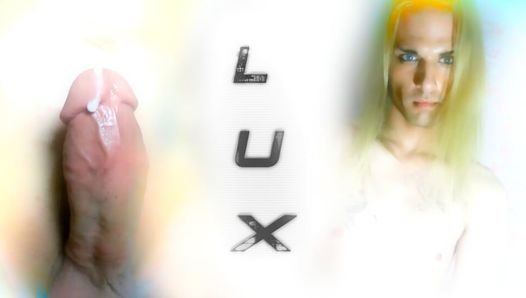 Dark Angelic Goth Trans-Chick - Luna Lux - Close Up Curved Cock acariciando com orgasmo arruinado - fantasia íntima de Elven ✨