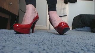 red pumps