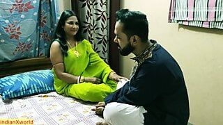Nutty Devor und bengalischer Bhabhi-Hardcore-Sex zu Hause! Desi heiße Chudai