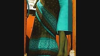 Bangladeschische dicke, schöne sari-tante, mitternacht fickt mit ihrem stiefssohn in der küche