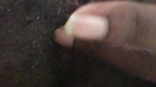 Meinen nassen schwarzen arsch fingern