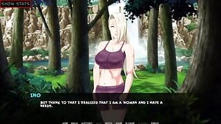 Entrenamiento sarada (kamos.patreon) - parte 44 ino Yamanaka sexy milf por loveskysan69