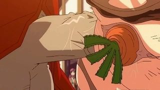 Anale actie met een hete blonde studente - ongecensureerde hentai