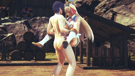 Pecorine bekommt einen Creampie-Orgasmus: Princess Connect re-dive Hentai-Parodie
