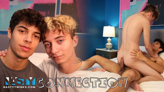 Nastytwinks - Connection - fick Affäre, Jordan und Caleb erkennen, dass sie zusammen sein sollten - intim, romantisch und heißes ficken