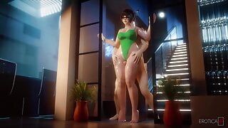 Hochwertige sfm & blender animierte Porno-Zusammenstellung 87