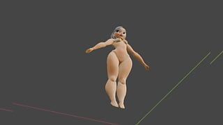 Une vidéo de dessin animé en 3D par Kidzy Anime, il a brisé sa modestie vaginale en baisant la sœur cadette de sa femme