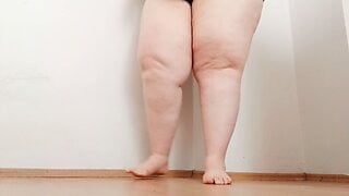 Ssbbw dicke fette Beine und Cellulite