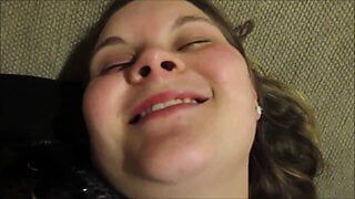 Fucking Chubby Wife Has a Fat Hairy Pussy and Saggy Tits