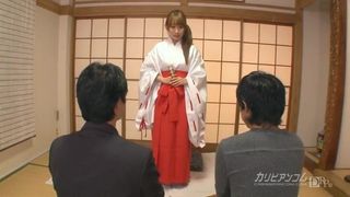 日本のお寺の修道女3p美咲結衣