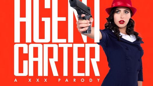 VRCosplayx - Gal Ritchie como agente PEGGY CARTER sabe como superar seu ex
