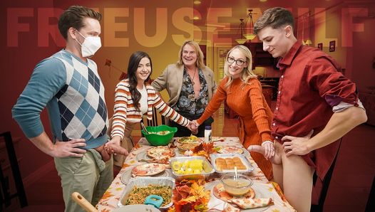 Thanksgiving ist eine Zeit, wenn die Familie zusammen kommt, und in dieser Ferienzeit wird es rowdy werden