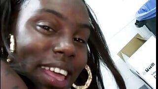 Luxurious ebony sluts are sucking dick and gets their mouths full of cream