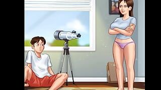 All Sex Scenes With Yoga Teacher - Threesome With Teacher - Animated Porn Game