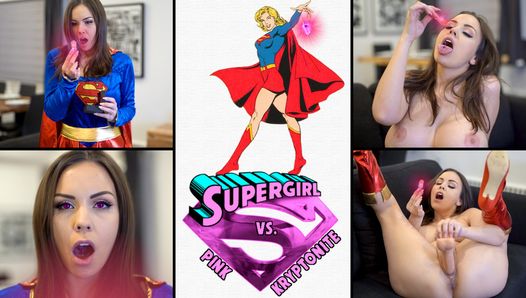 Supergirl gegen pinkes Kryptonite