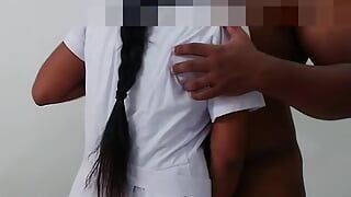 Sri-lankisches college-paar hat nach der schule sex