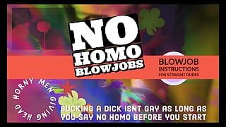wollen, aber angst haben, dass es schwul willkommen bei No homo bJ ANWEISUNGEN ist
