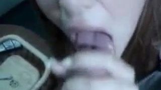 POV-Blowjob mit Cim-Schlucken