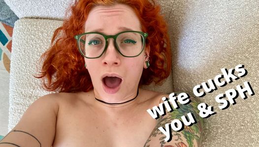 cucked: la moglie ti umilia mentre vengo su un grosso cazzo di futa - video completo su Veggiebabyy Manyvids