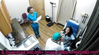 Aria nicole wird von Arzt tampa & Krankenschwester Die bei girlsGynoCom körperlich!