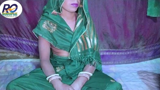 India Desi νοικοκυρά πράσινη saree μπλούζα μου chudai χίντι στυλ σκυλάκι mein και βυζιά τύπου