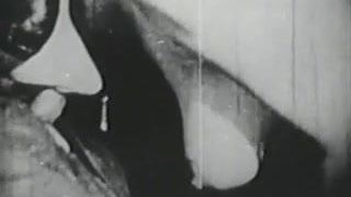 Maler verführt und fickt ein einzelnes Mädchen (Retro aus den 1920er Jahren)