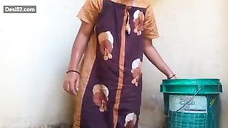 Der sexy Körper einer echten tamilischen Ehefrau
