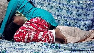 Indische desi-krankenschwester und patient haben sex im dschungel