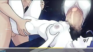 Academia 34 Overwatch (Jovem &Safada) - Parte 75 Tímida garota com tesão! Por HentaiSexScenes