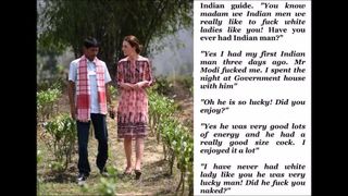 Kate Middleton krijgt een bruine Indische lul