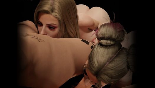 Vreal_18k, un couple fffm se fait baiser par deux autres femmes - quatuor, lesbienne, pipe, cunnilingus