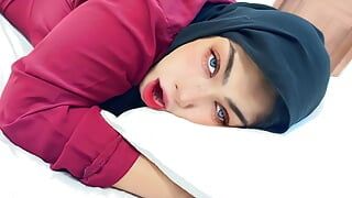 18-jarige stiefzoon neukt mollige mooie 35-jarige stiefmoeder in Saoedi-Arabië - stiefzoon & stiefmoeder bed delen