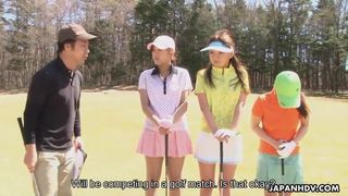 Asiatisches Golf muss auf die eine oder andere Weise versaut sein